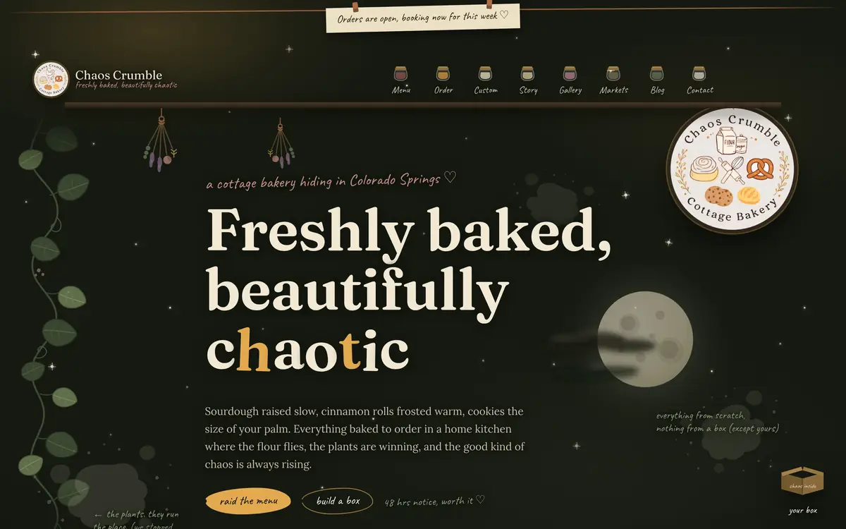 Chaos Crumble case study preview