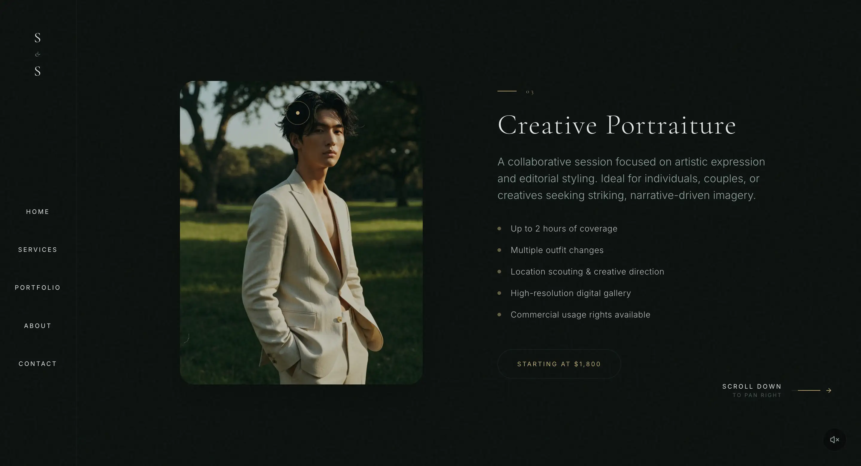 Custom Foundation website design handcrafted for a small business brand